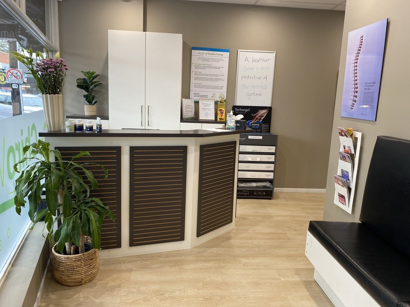 Our front desk on South Concourse